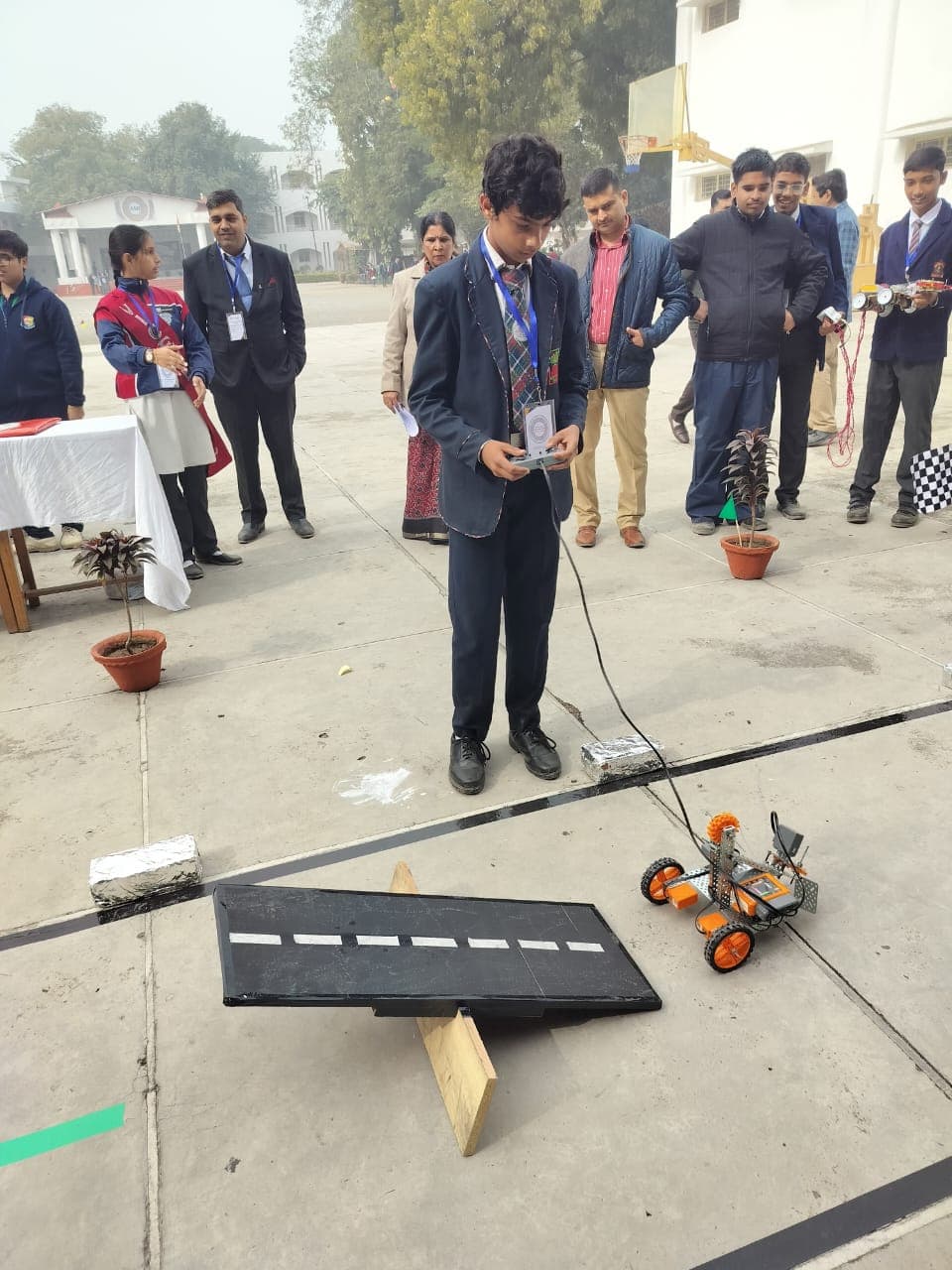 ICC Event students learning through hands-on robotics