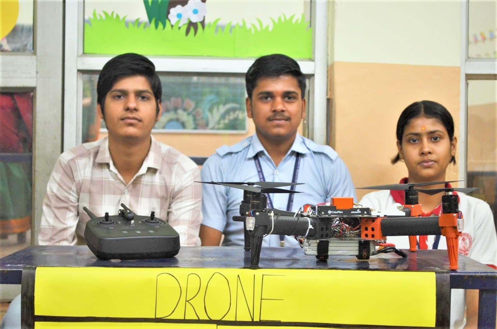 Sidhart Exhibition students learning through hands-on robotics