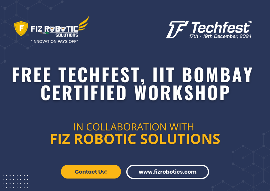 Experience Innovation at TechFest IIT Bombay with FIZ Robotic Solutions: A Journey into Cutting-Edge Robotics and Technology 