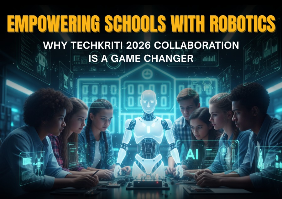 Empowering Schools with Robotics: Why Techkriti 2026 Collaboration is a Game Changer