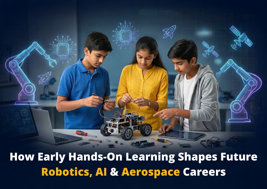 How Early Hands-On Learning Shapes Future Robotics, AI & Aerospace Careers