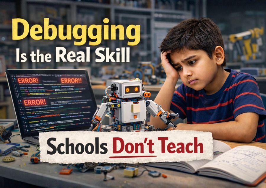 Debugging Is the Real Skill Schools Don’t Teach