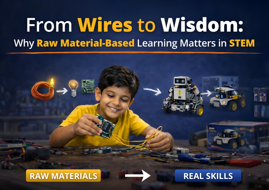 From Wires to Wisdom: Why Raw Material-Based Learning Matters in STEM