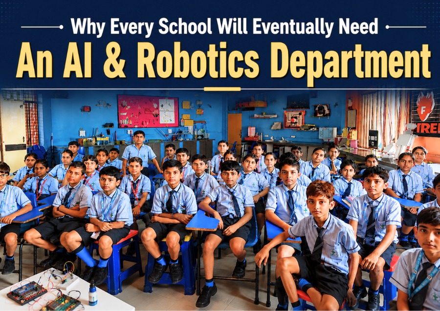 Why Every School Will Eventually Need an AI & Robotics Department