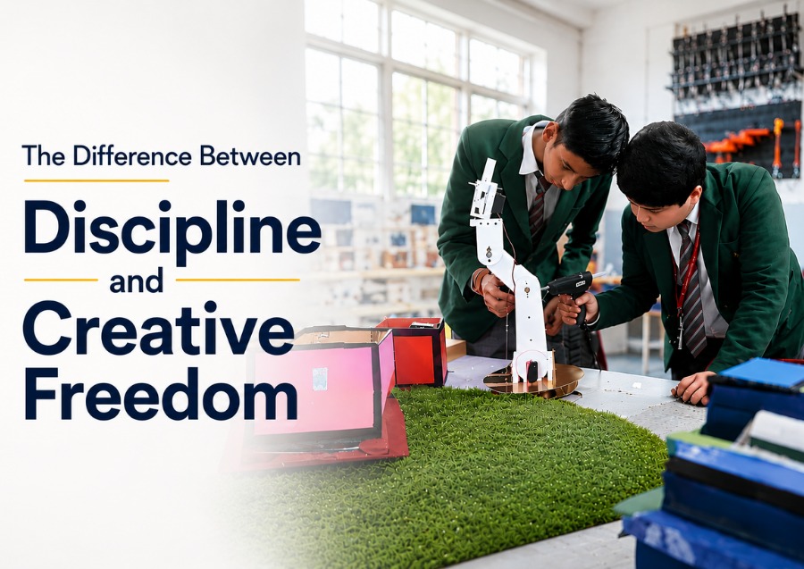 The Difference Between Discipline and Creative Freedom