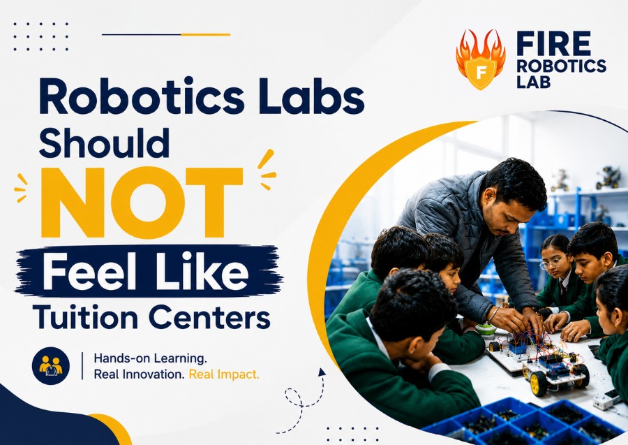 Robotics Labs Should Not Feel Like Tuition Centers